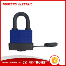 LPC01 round steel rubber cover padlock,Steel Laminated Lockout